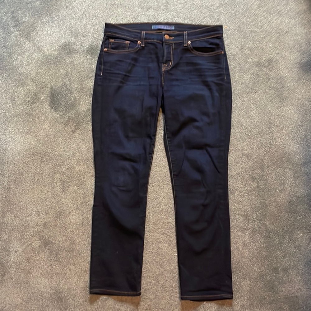 J Brand straight leg crop jean